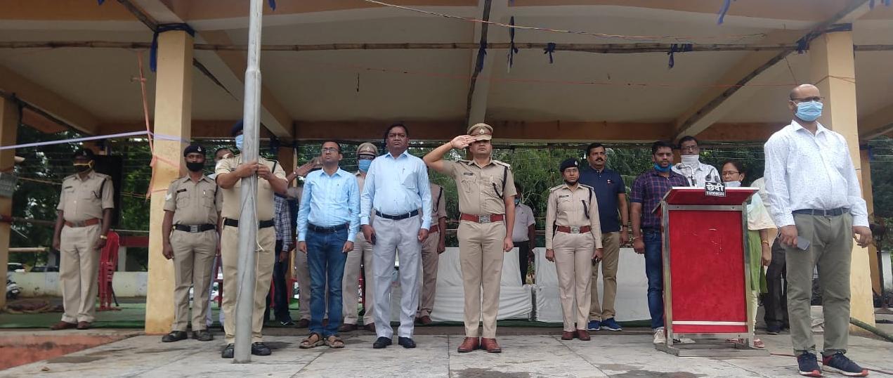 Collector and SP inspected the final preparations for Independence Day in Gaurela Pendra Marwahi