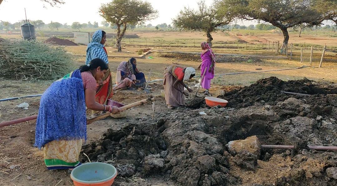 women-are-making-money-by-dung-vermi-compost-in-jhalum-gauthan-of-bemetra