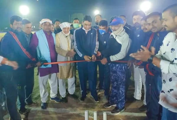 Gurudayal Singh Banjare played cricket in bemetara