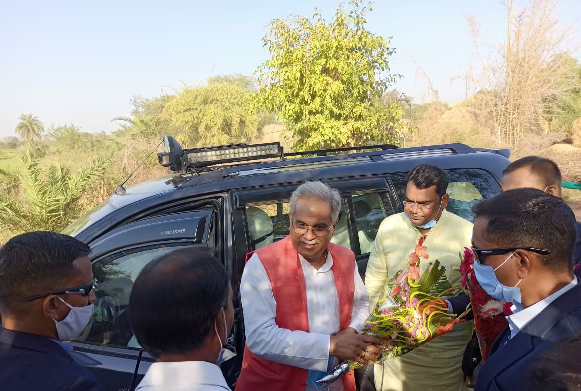 CM bhupesh Baghel attended the conclusion of the bird festival in bemetara