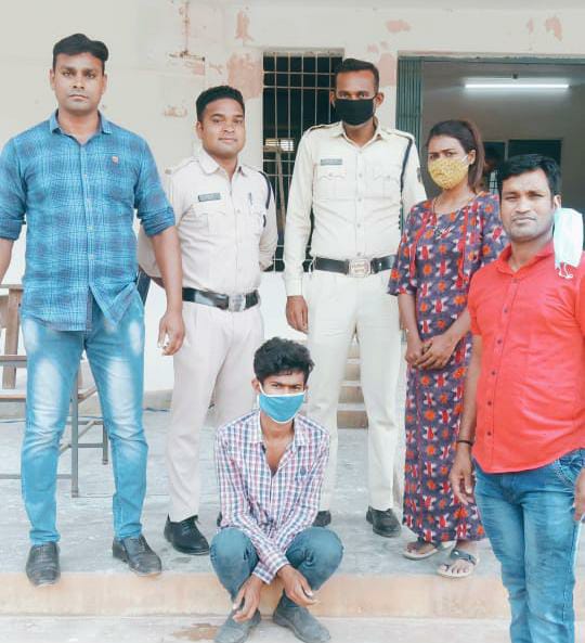 Bemetara police arrested accused for raping a minor from Pune