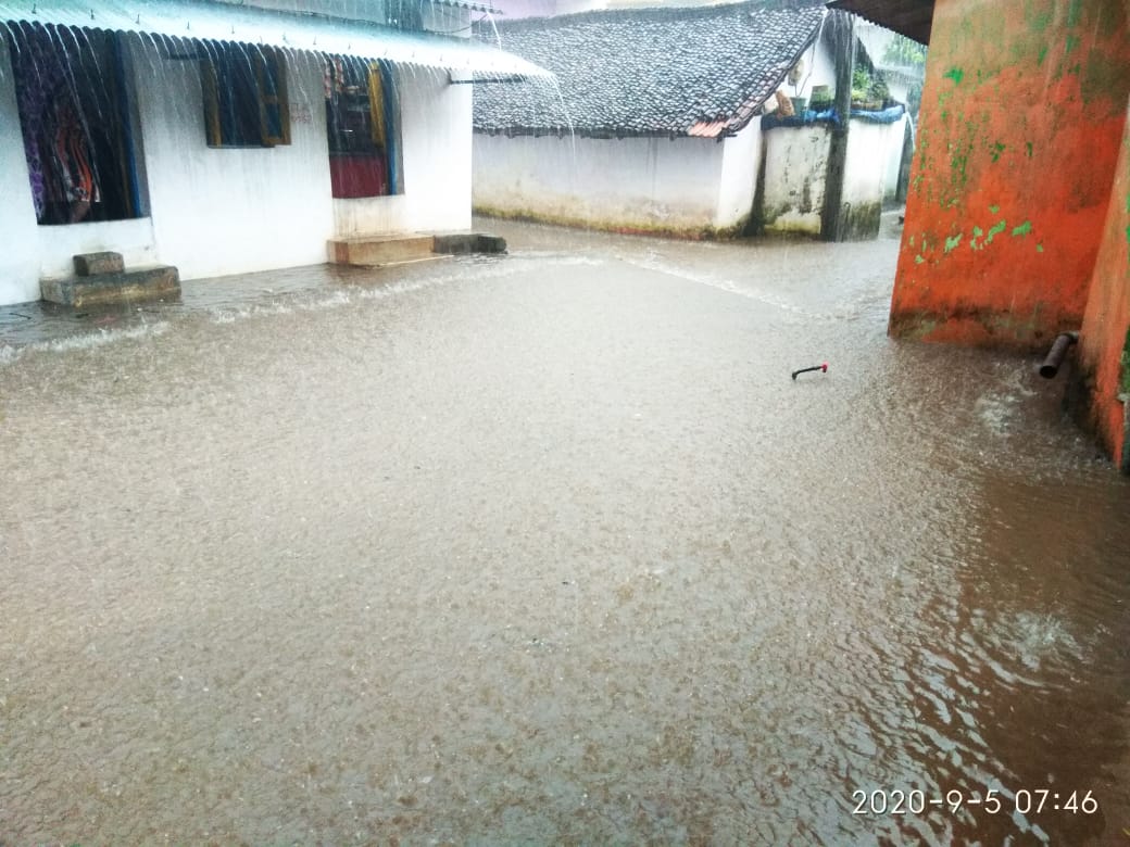 Heavy rain in Jagdalpur