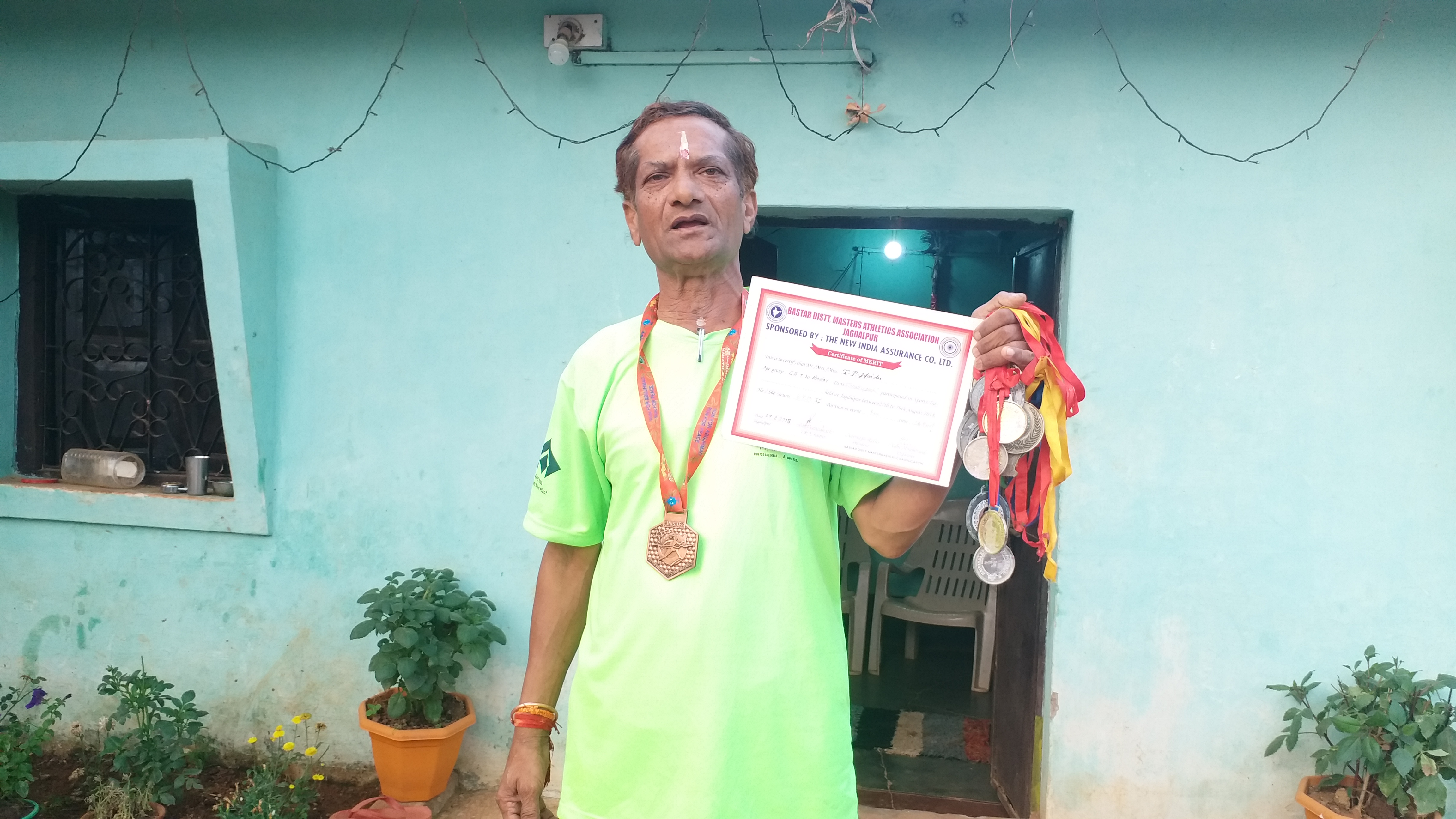 sevenyear old runner tp naidu, टीपी नायडू बस्तर के एक चर्चित धावक