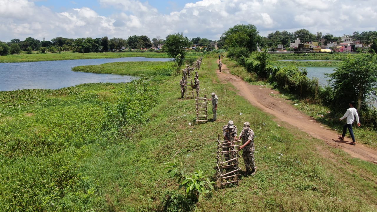 jagdalpur dalpat sagar beautification