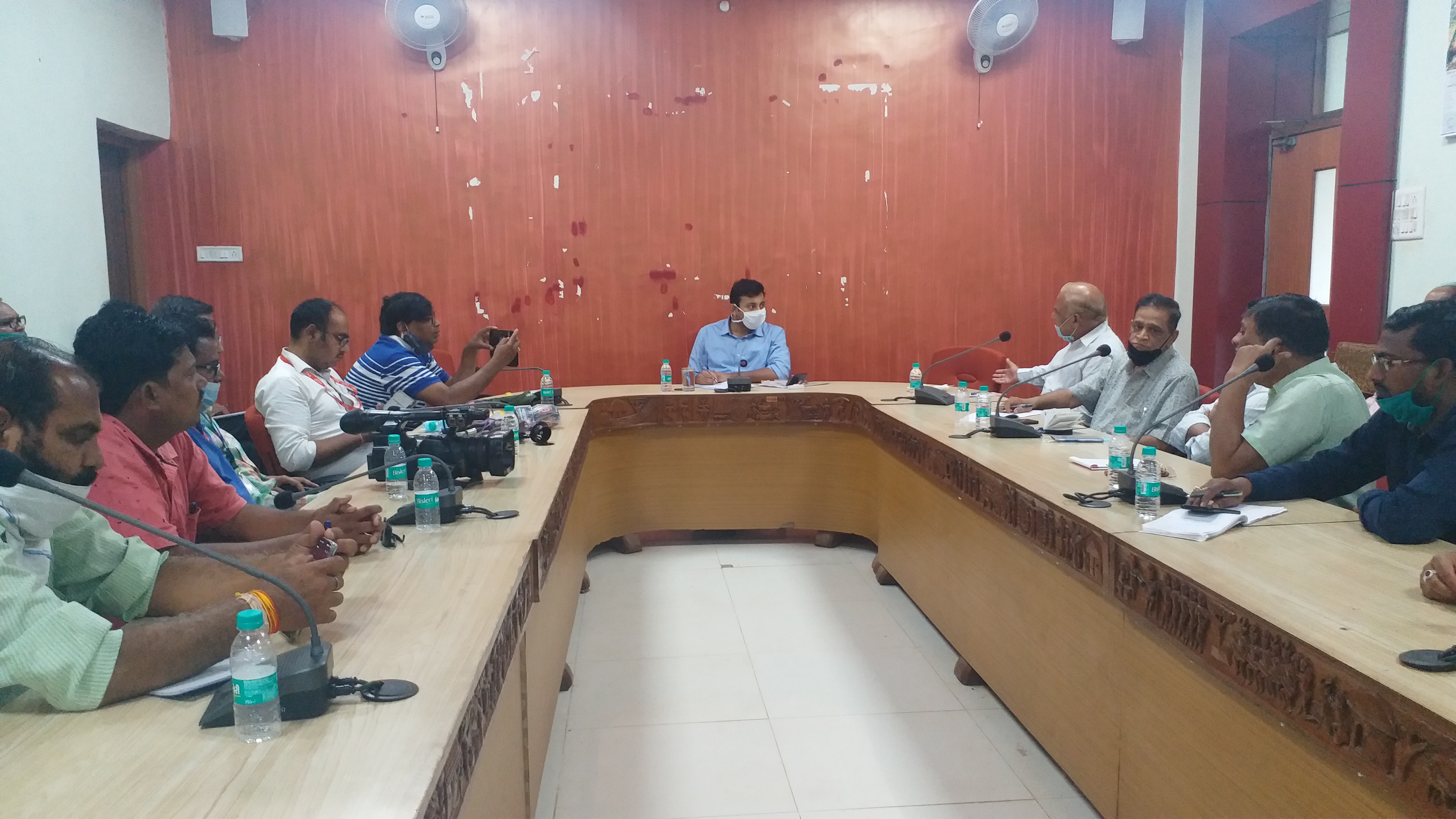 Collector took review meeting