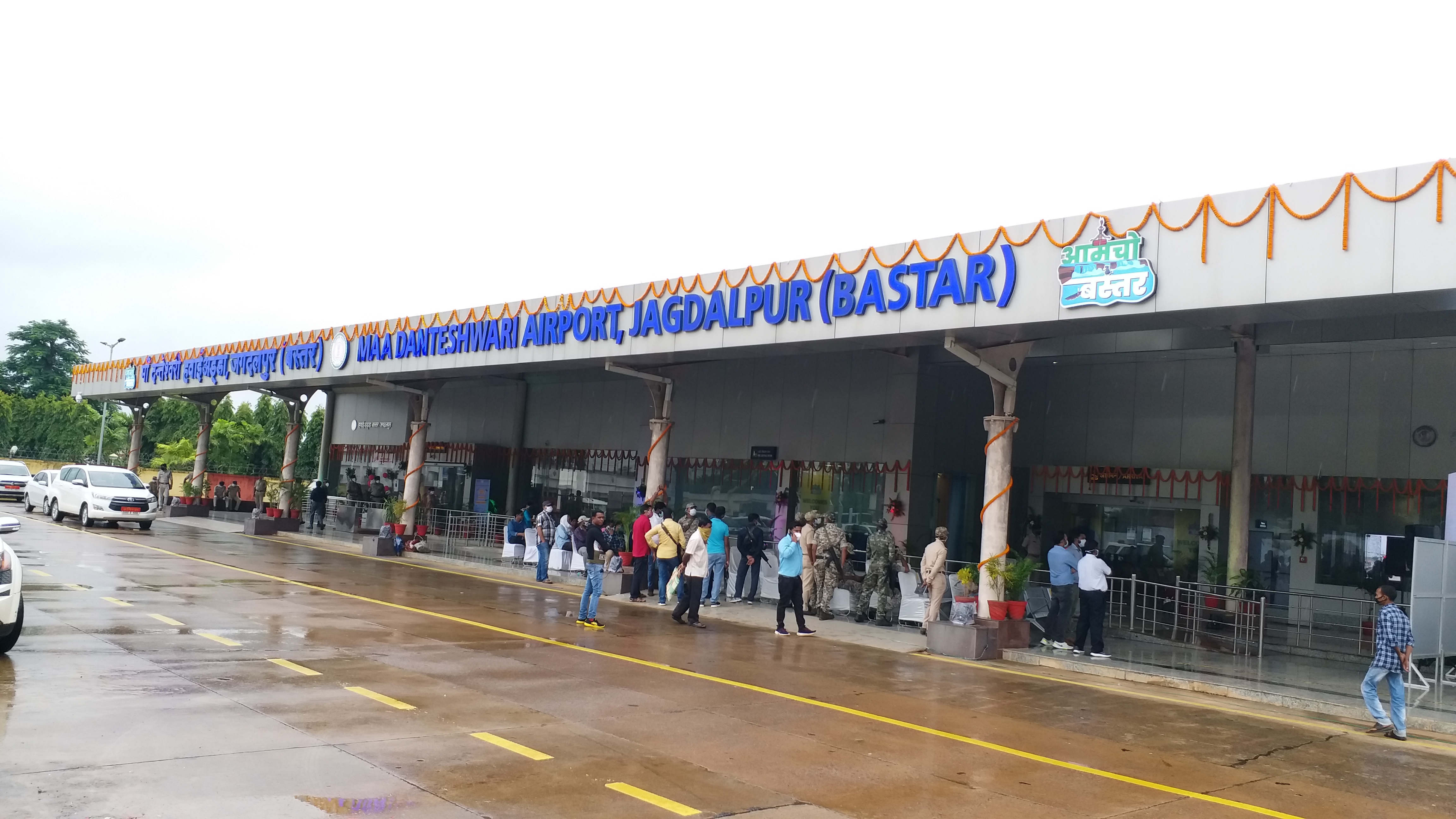 One passenger found corona infected in Jagdalpur airport