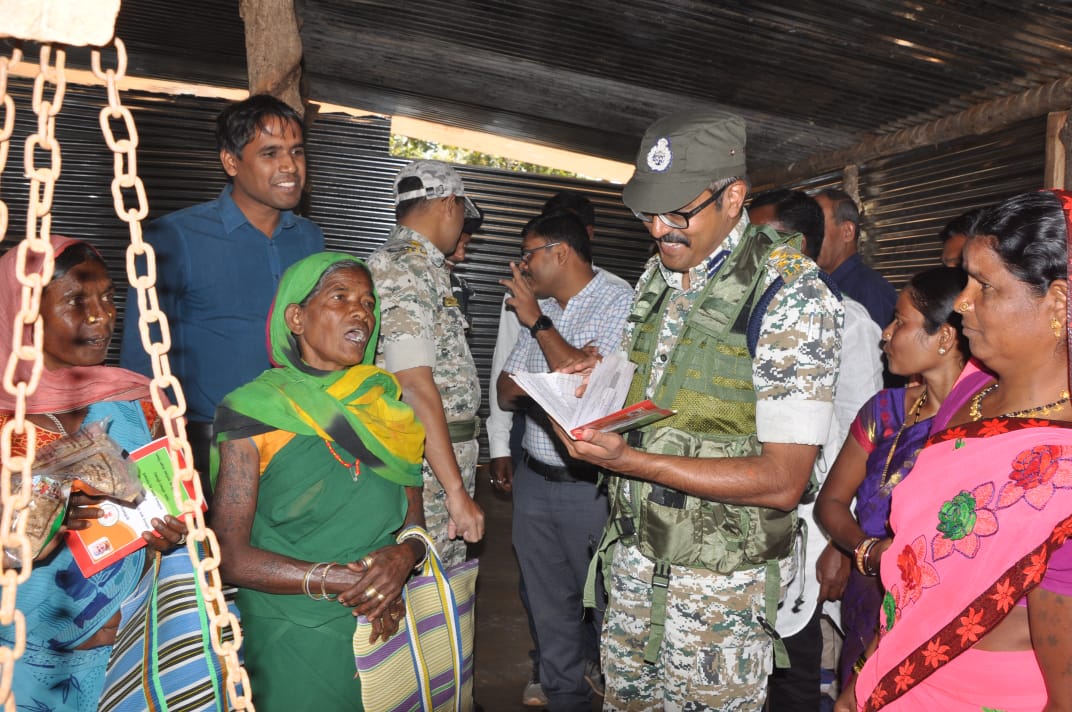 Civic action program organized in Bodli village jagdalpur