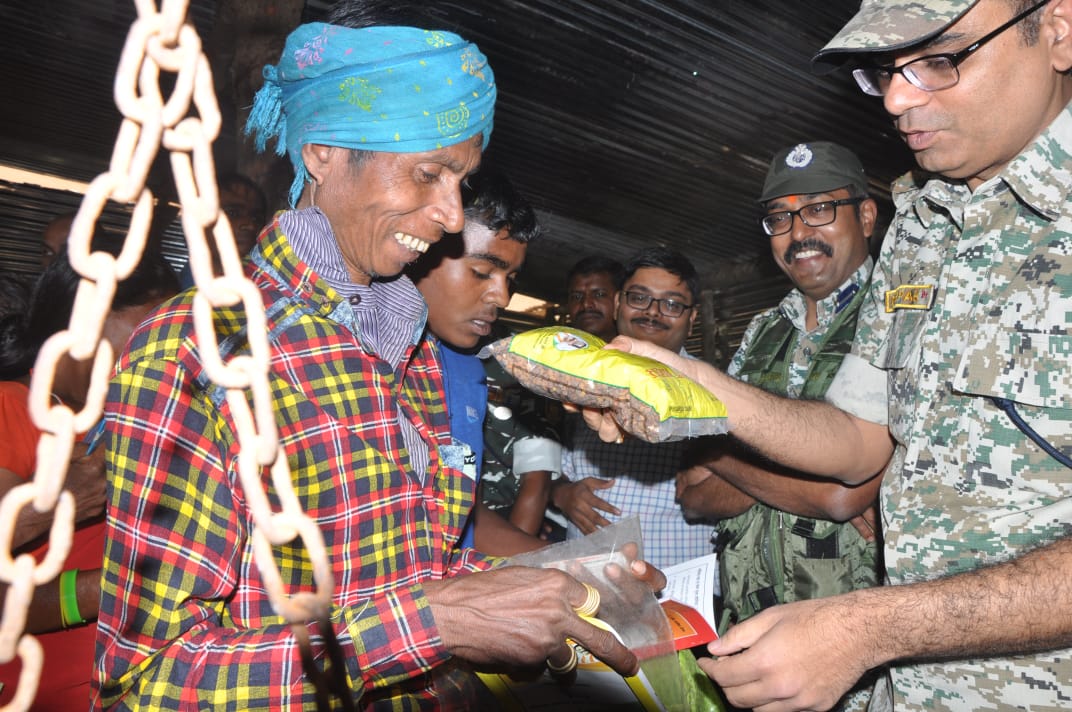 Civic action program organized in Bodli village jagdalpur