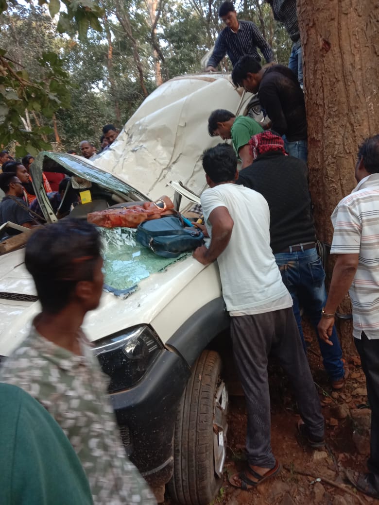 road accident in dantewada