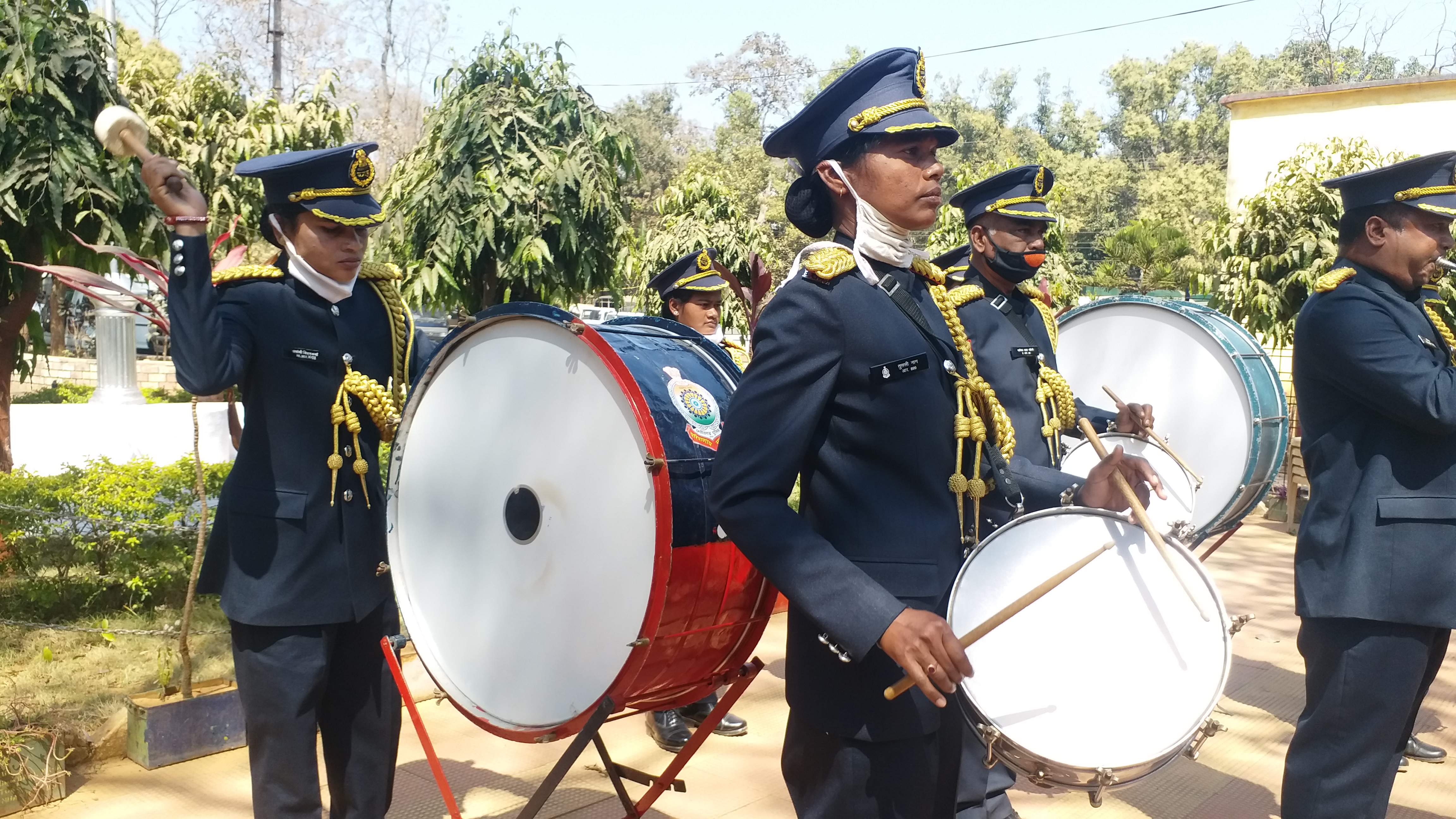 Female police band