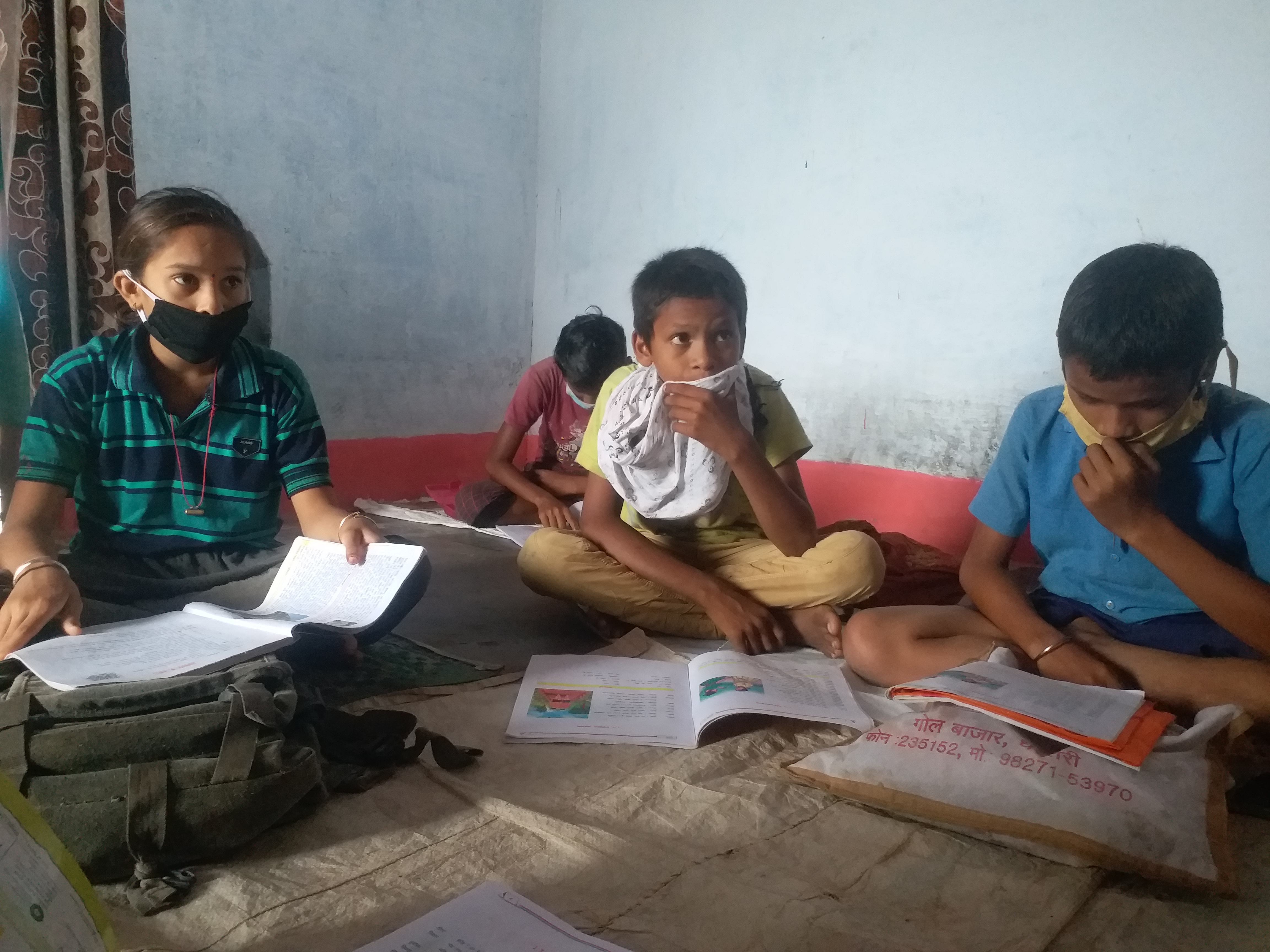 studying in dhamtari by applying mohalla class under padhai tunhar duar