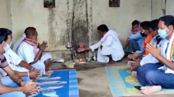 Villagers got vaccinated after worshiping Goddess