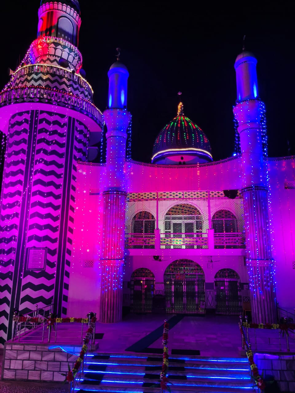 Mosques adorned for Eid Miladunbi in Gariaband