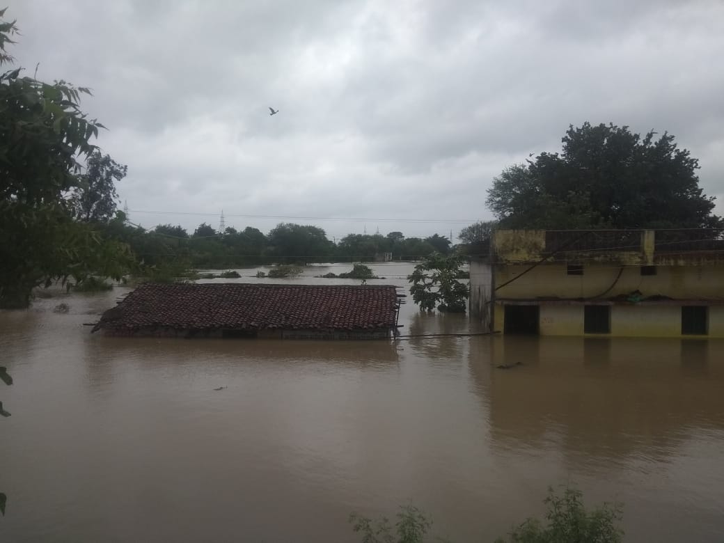 Many villages submerged in Janjgir-Champa