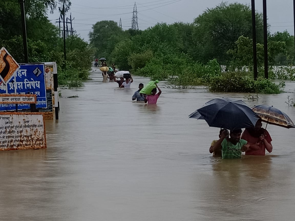 One person died due to floods during rescue operation in Janjgir-Champa