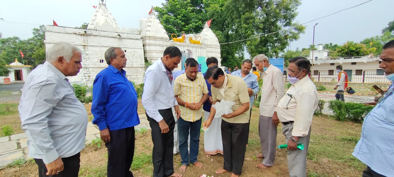 soil of shabri and laxmaneshwar temple sent to ayodhya ram temple