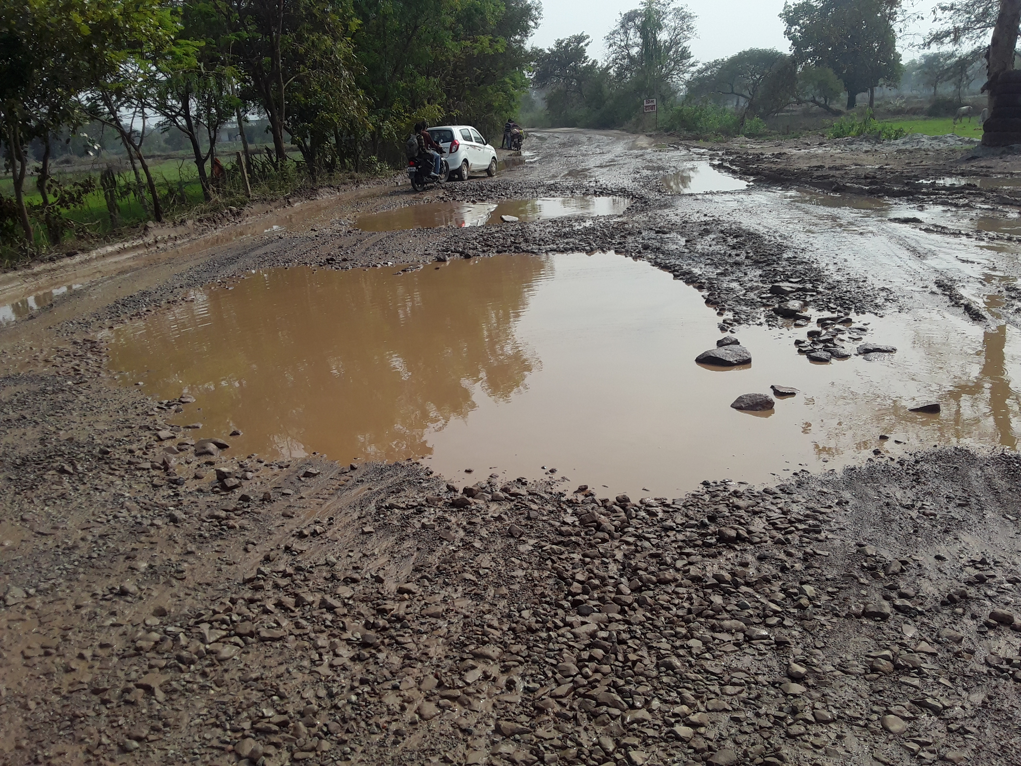 janjgir champa road condition news