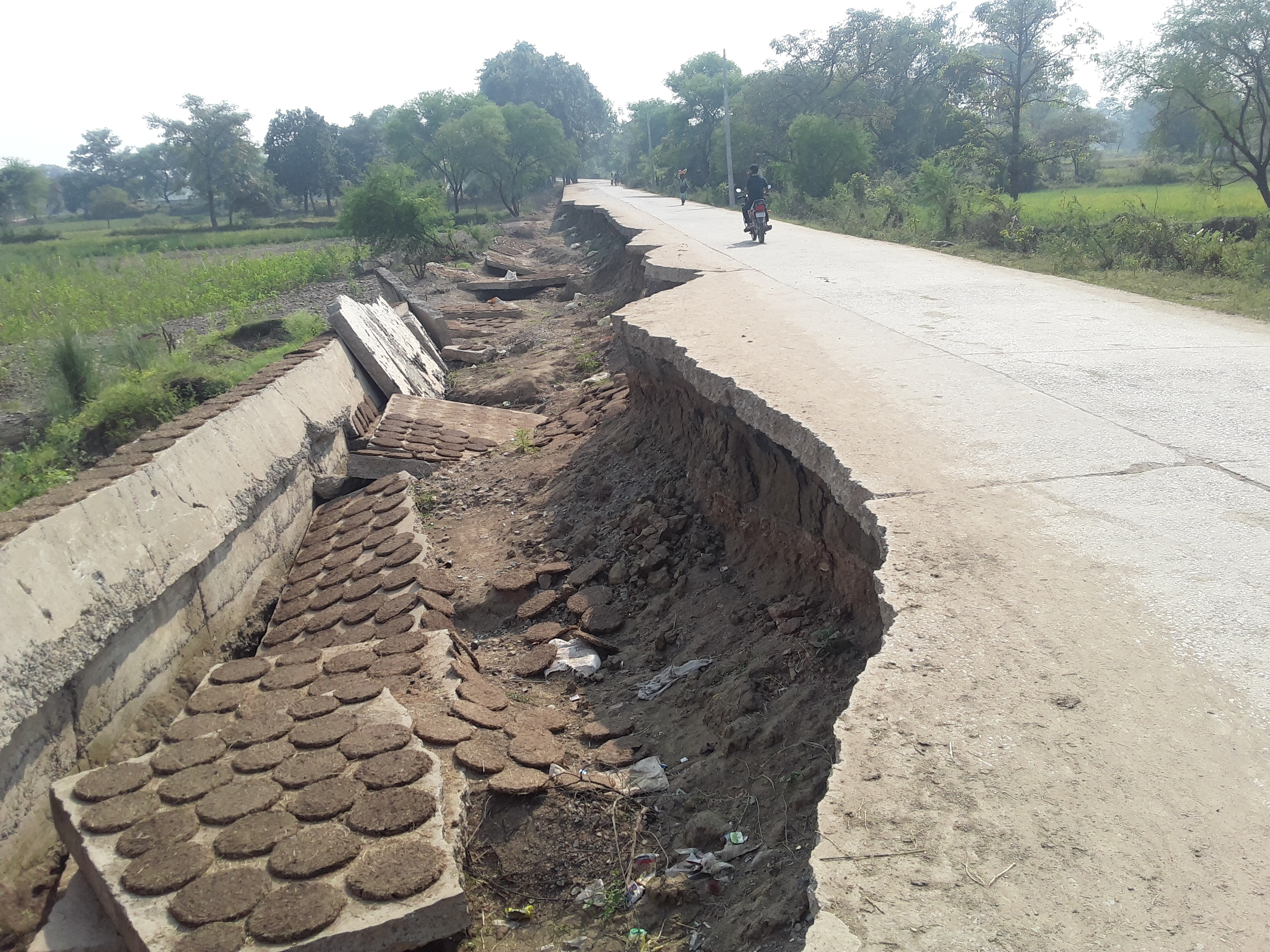 poor road condition