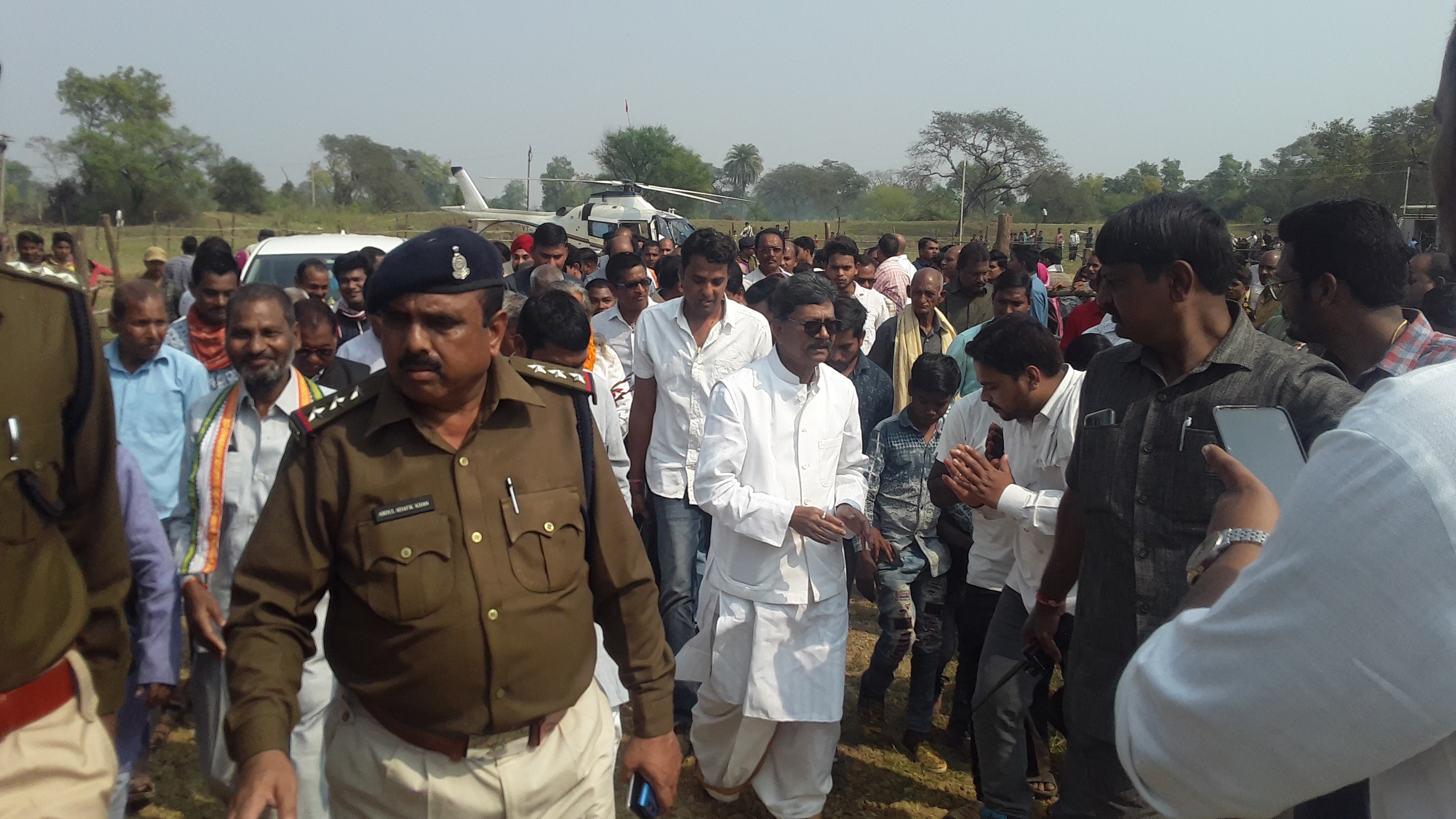 Charan Das Mahant attends Kabir Satsang Samagam ceremony