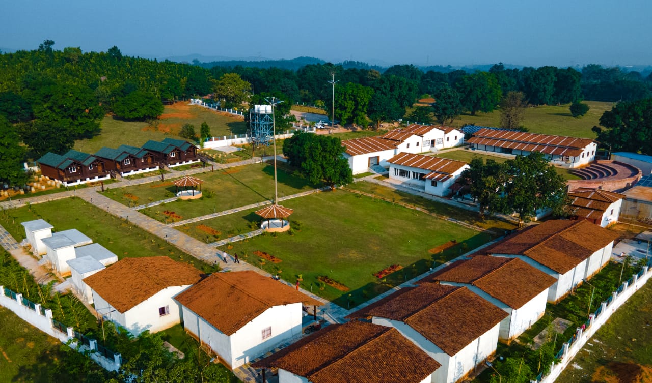 Construction of Sarna Ethnic Resort under Tribal Tourism Circuit in Balajhapar of jashpur