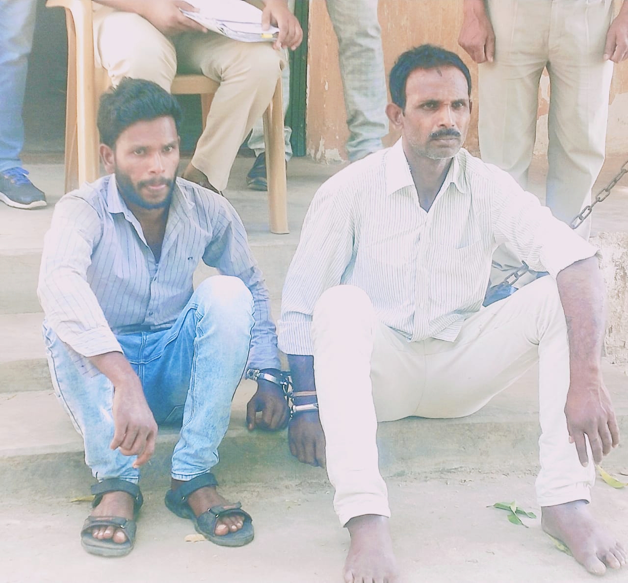 District-based criminal father-son arrested in jashpur