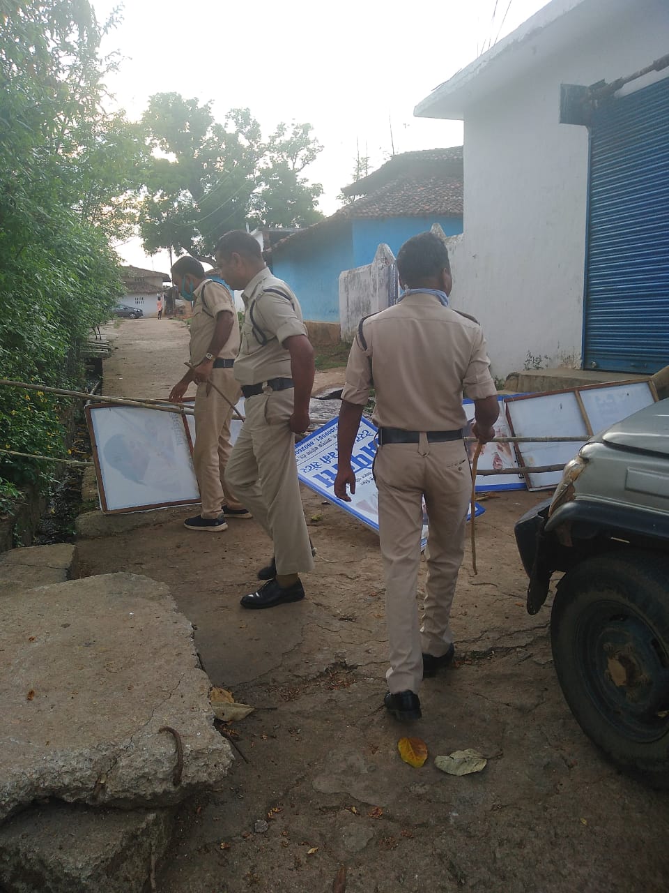 lockdown violation inn jashpur