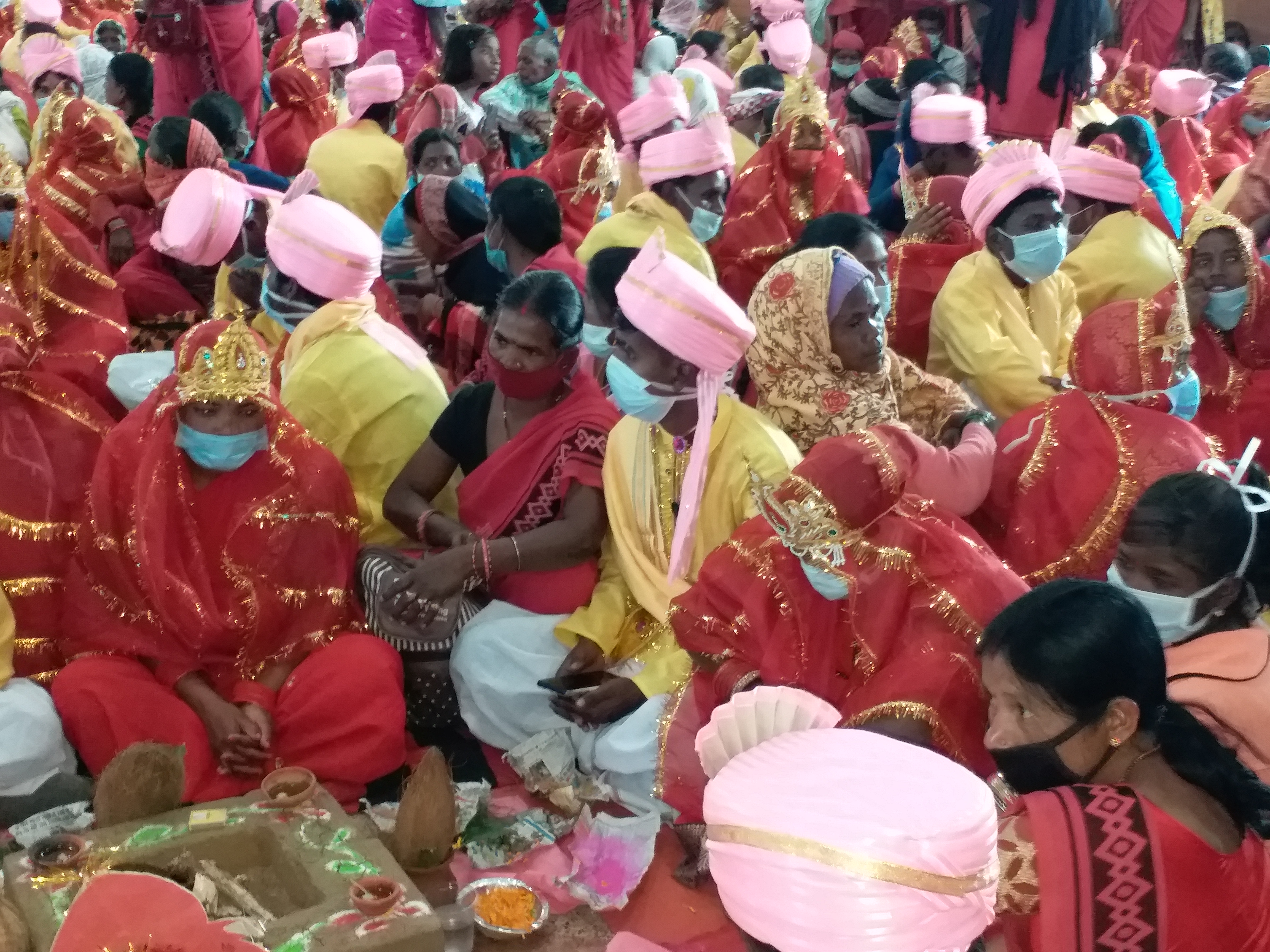 282-couples-got-married-under-mukhya-mantri-kanya-vivah-in-jashpur