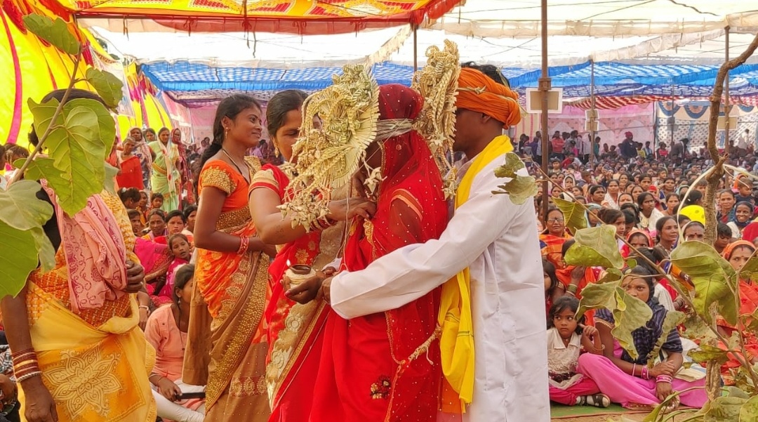 andakuri ganda samaj celebrated basant panchami