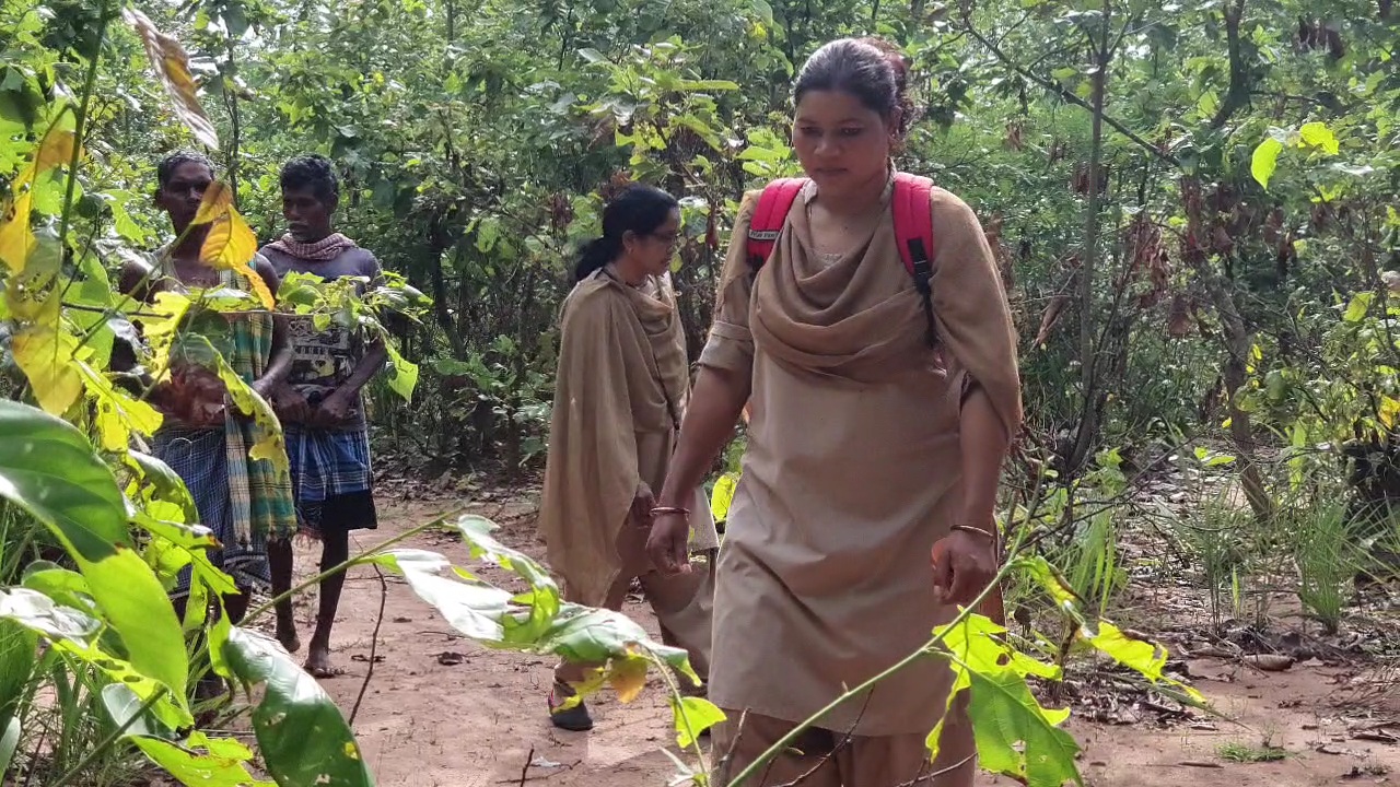 women proect forest and wildlife in kondagaon