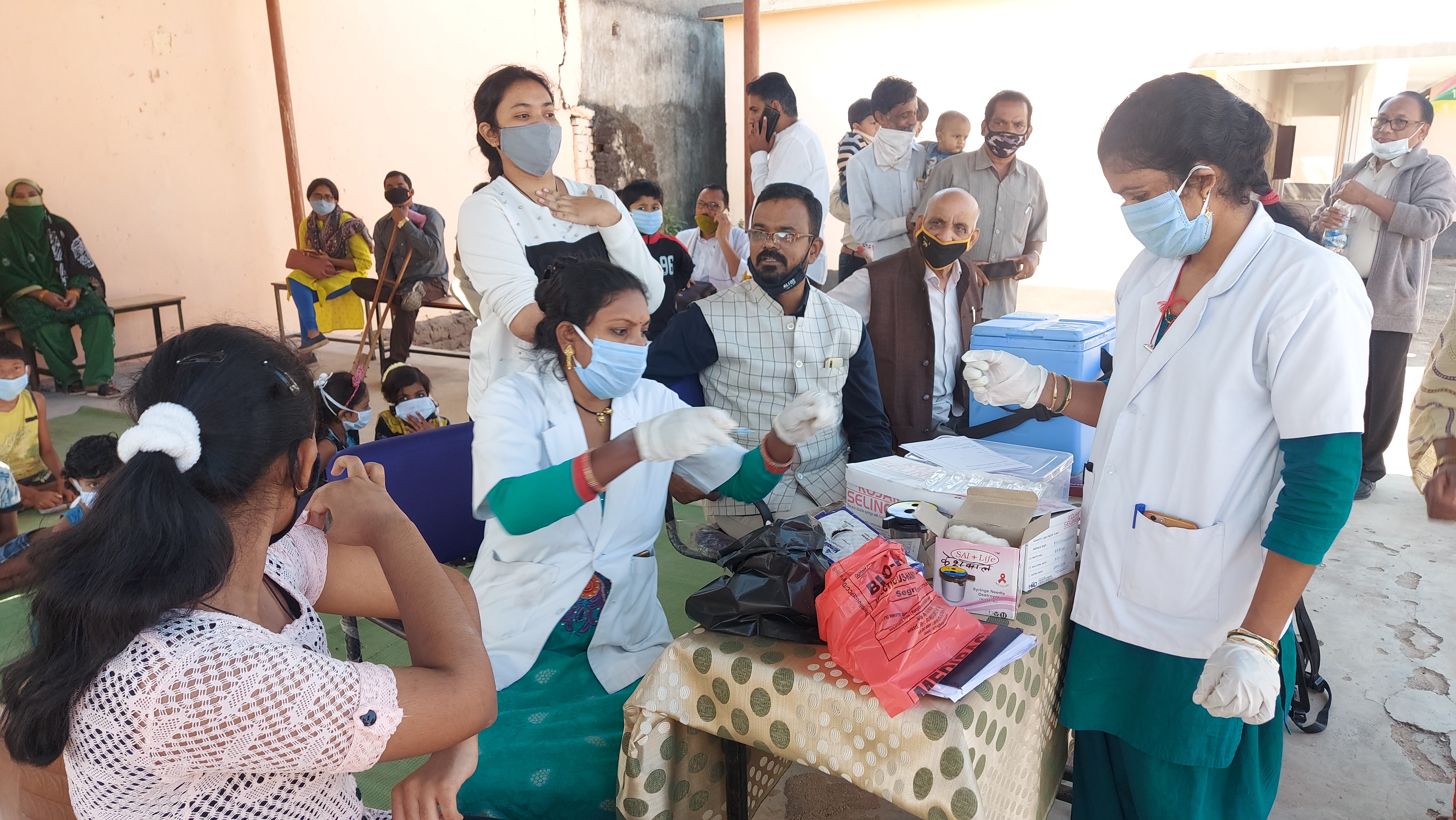 Health Department launches Encephalitis vaccination campaign in Keshkal