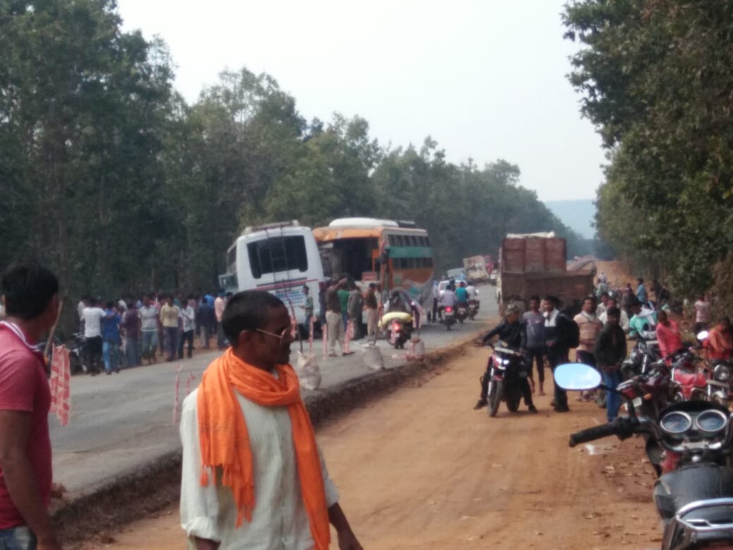 road accident in keshkal kondagaon