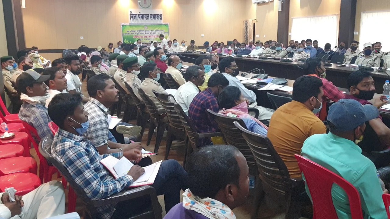 Workshop on information on forest rights laws