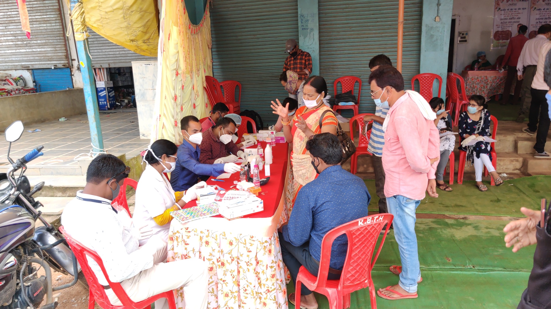 Keshkaal councilor organized health camp