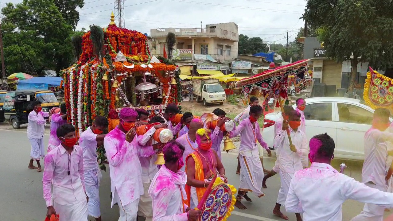 Shiva devotees worshiped Shivalinga in kondagaon