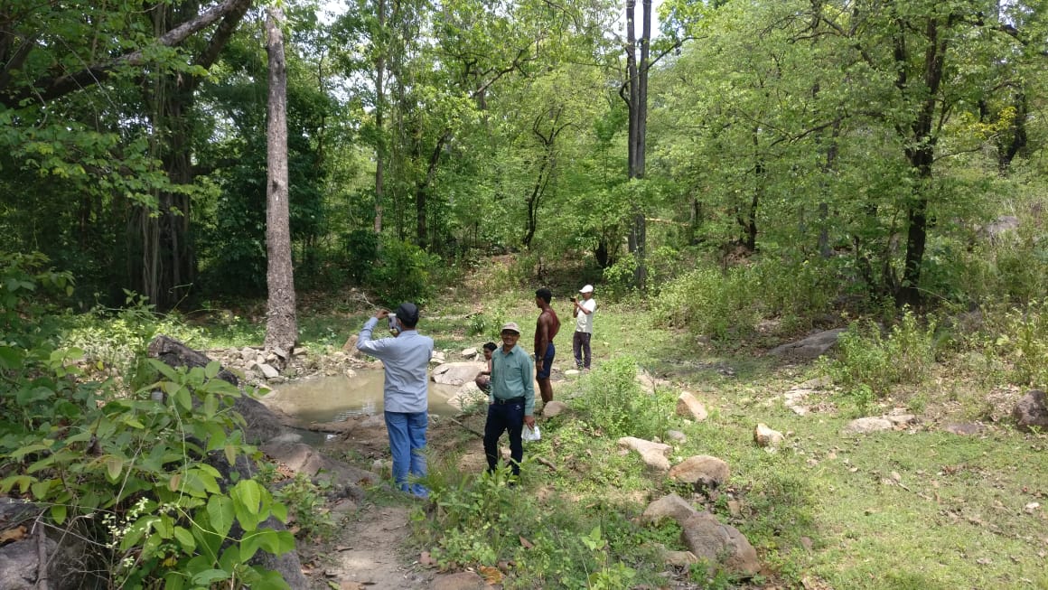 handpump fixed in kadenaar village due to water problem at kondagon