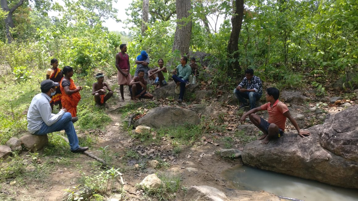 handpump fixed in kadenaar village due to water problem at kondagon