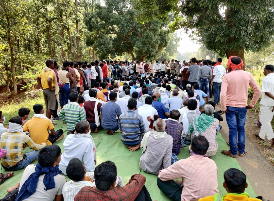 Sarva Adivasi samaj protest