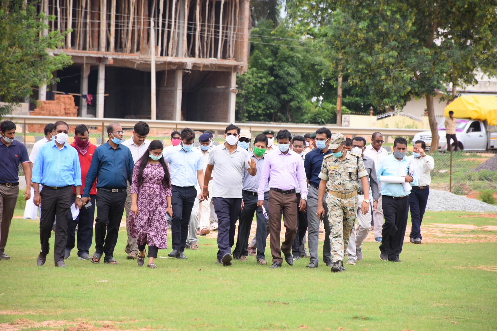 Chief Secretary of Chhattisgarh R.P. mandel reached Kanker