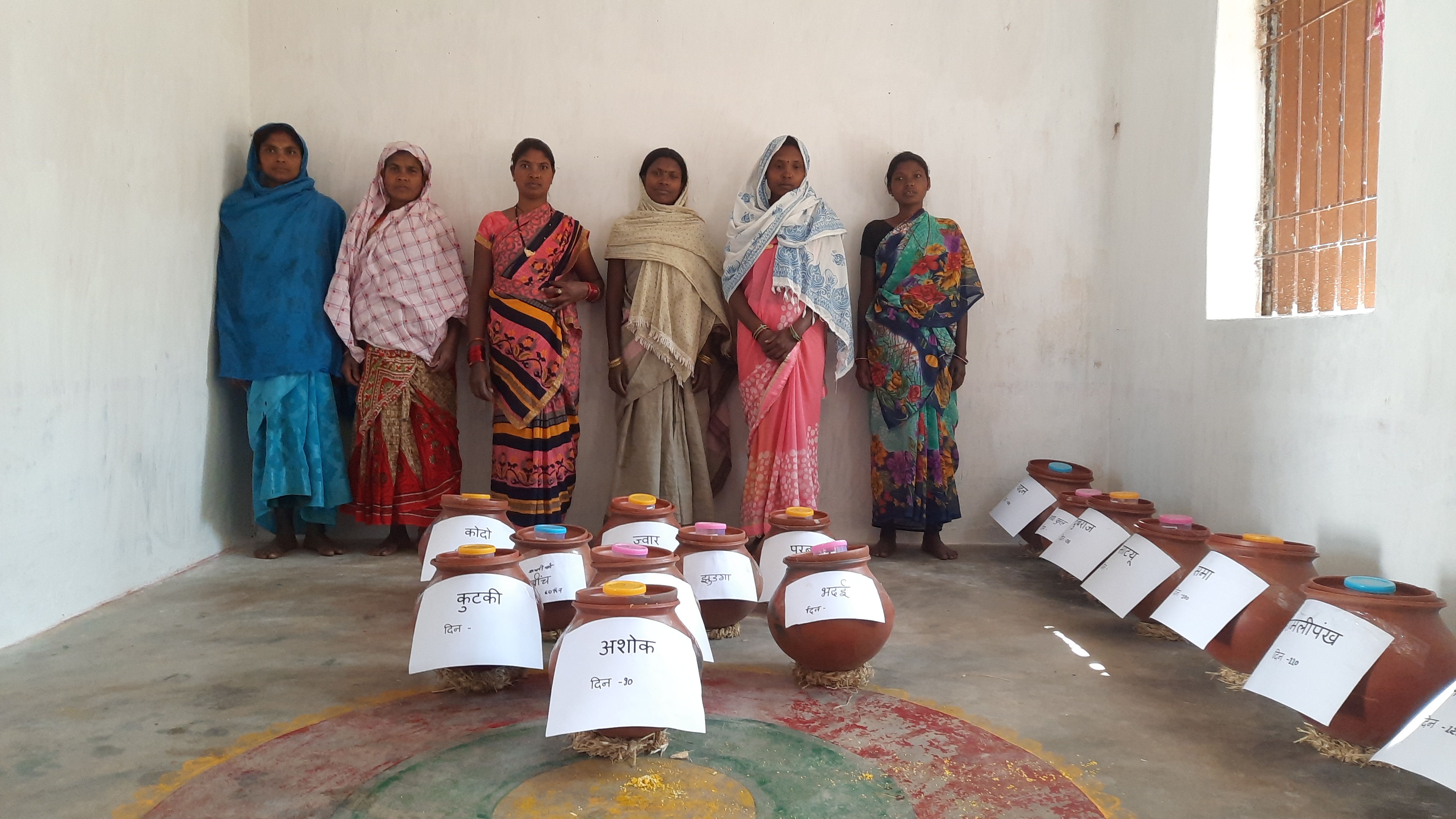 Women open indigenous seed bank for traditional farming in Nishaharra village of kanker