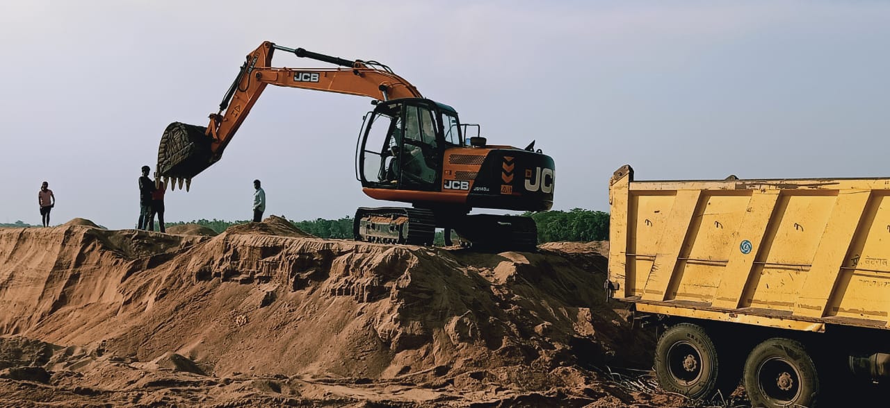 illegal mining of sand