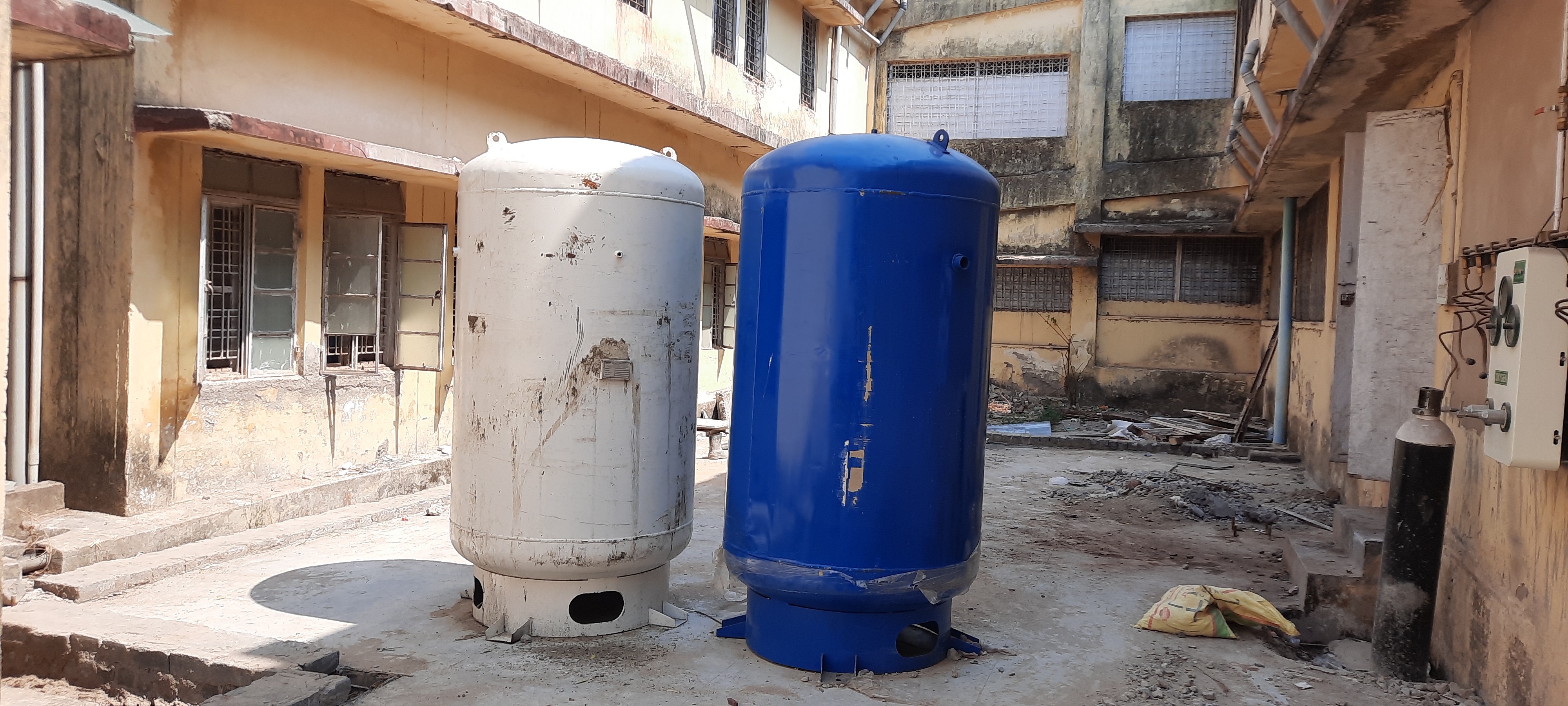 New oxygen plant being set up at Kanker District Hospital