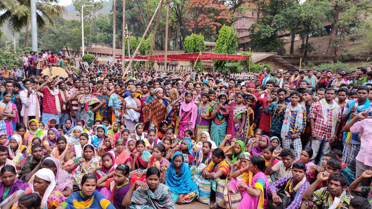 last two year tribal protest in bastar