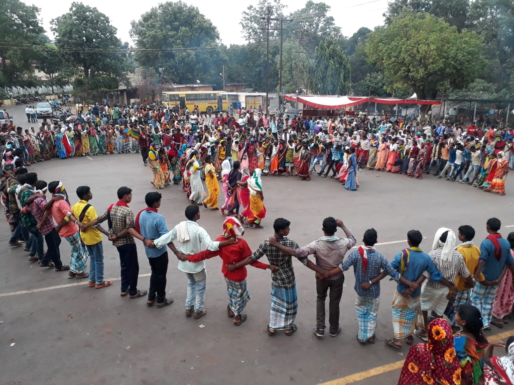 last two year tribal protest in bastar