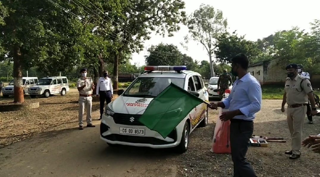 sp launched Highway patrolling vehicle