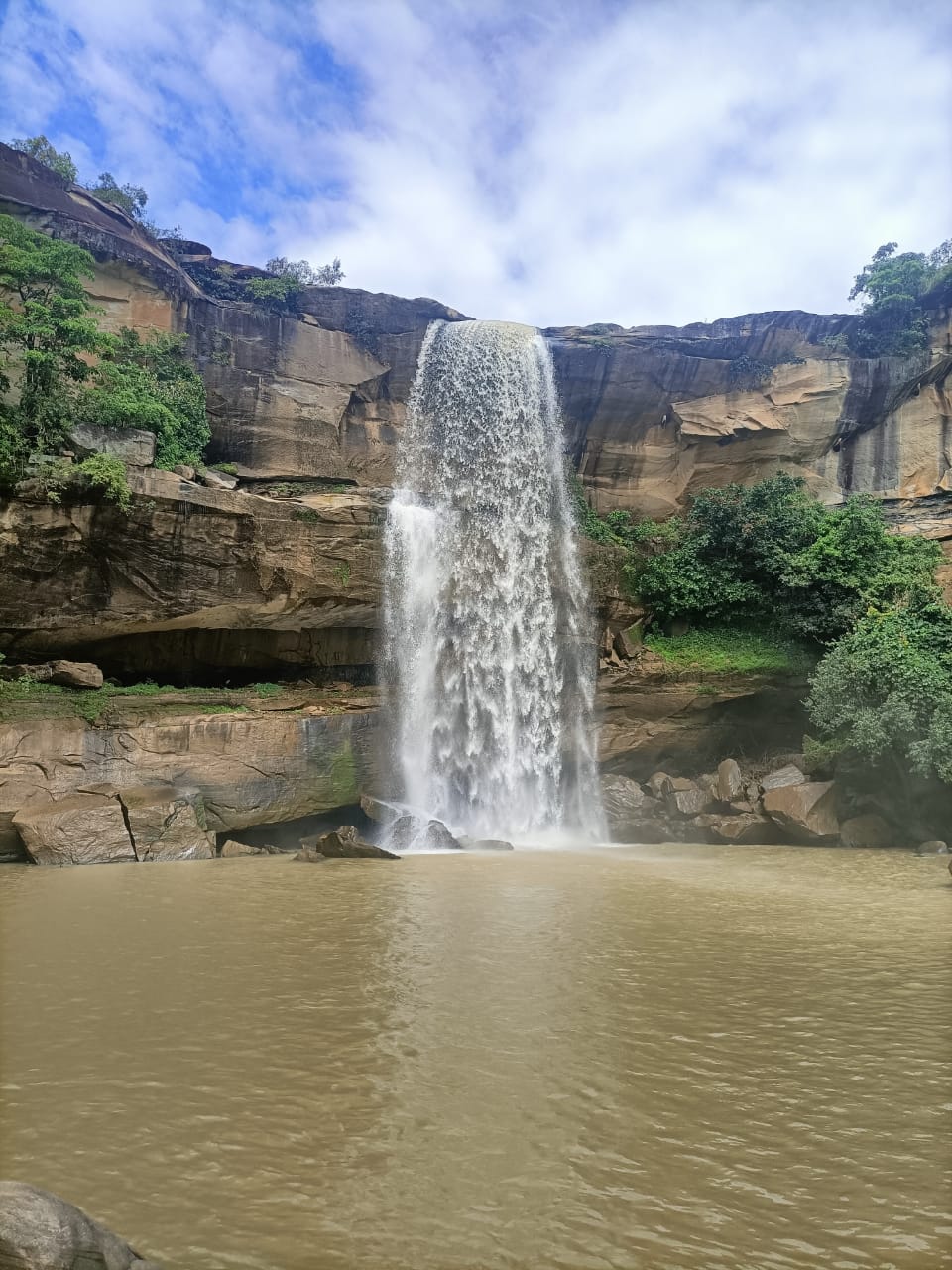 Ramdaha waterfall become tourist destination