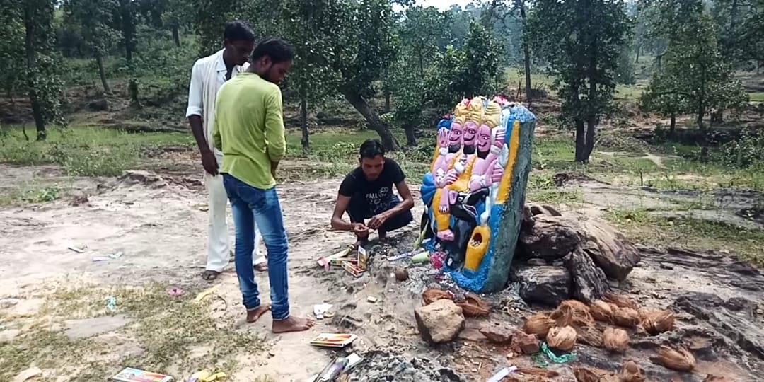 Vishwakarma Puja celebrated in Koriya