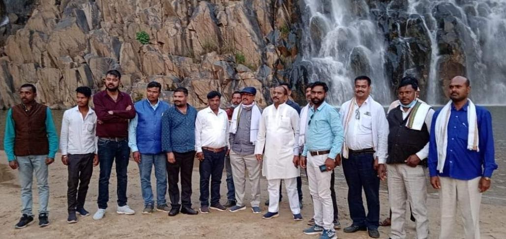 Inspection of Ramadha Falls