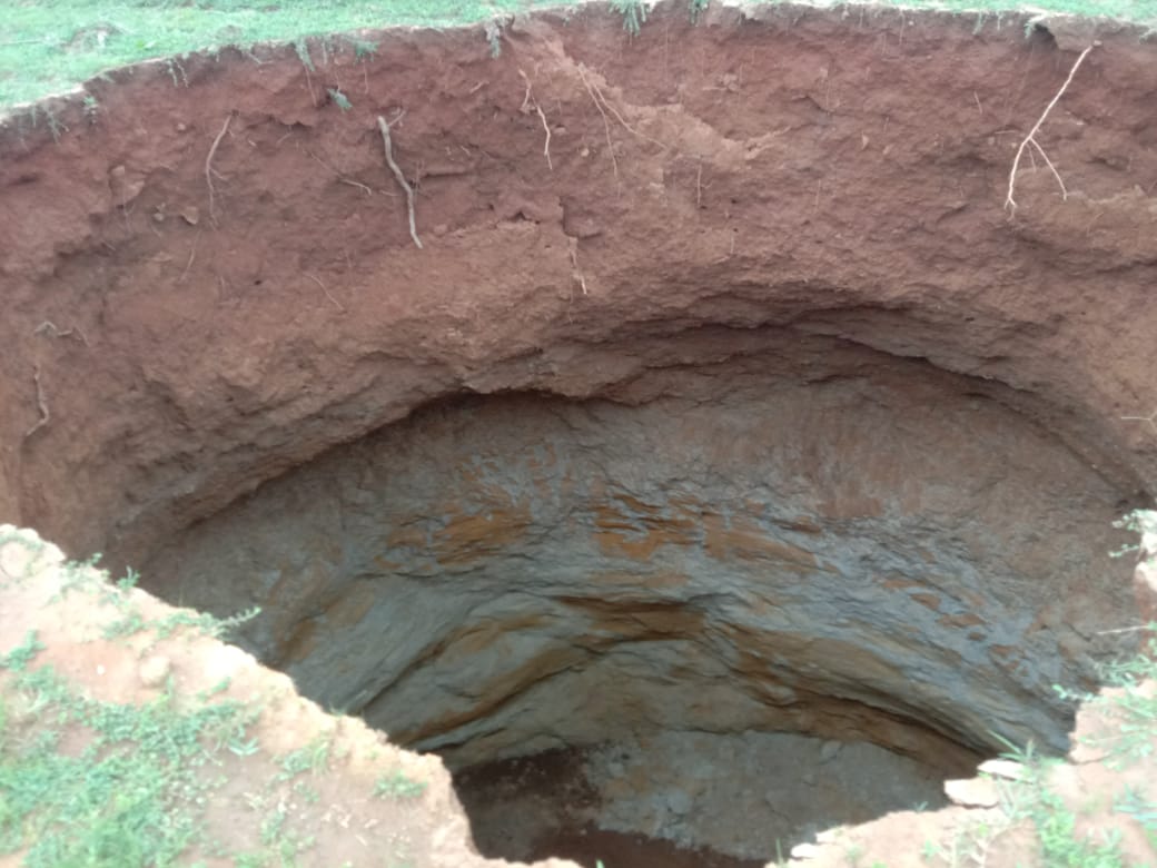 upper part of SECL underground coal mine collapsed in korba