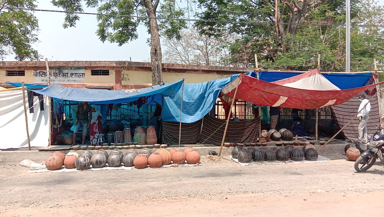 nagada drum sellers in korba