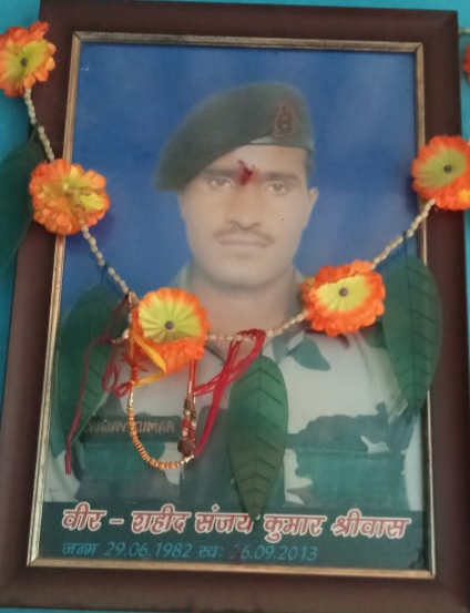 Tribute to martyr Sanjay Shriwas